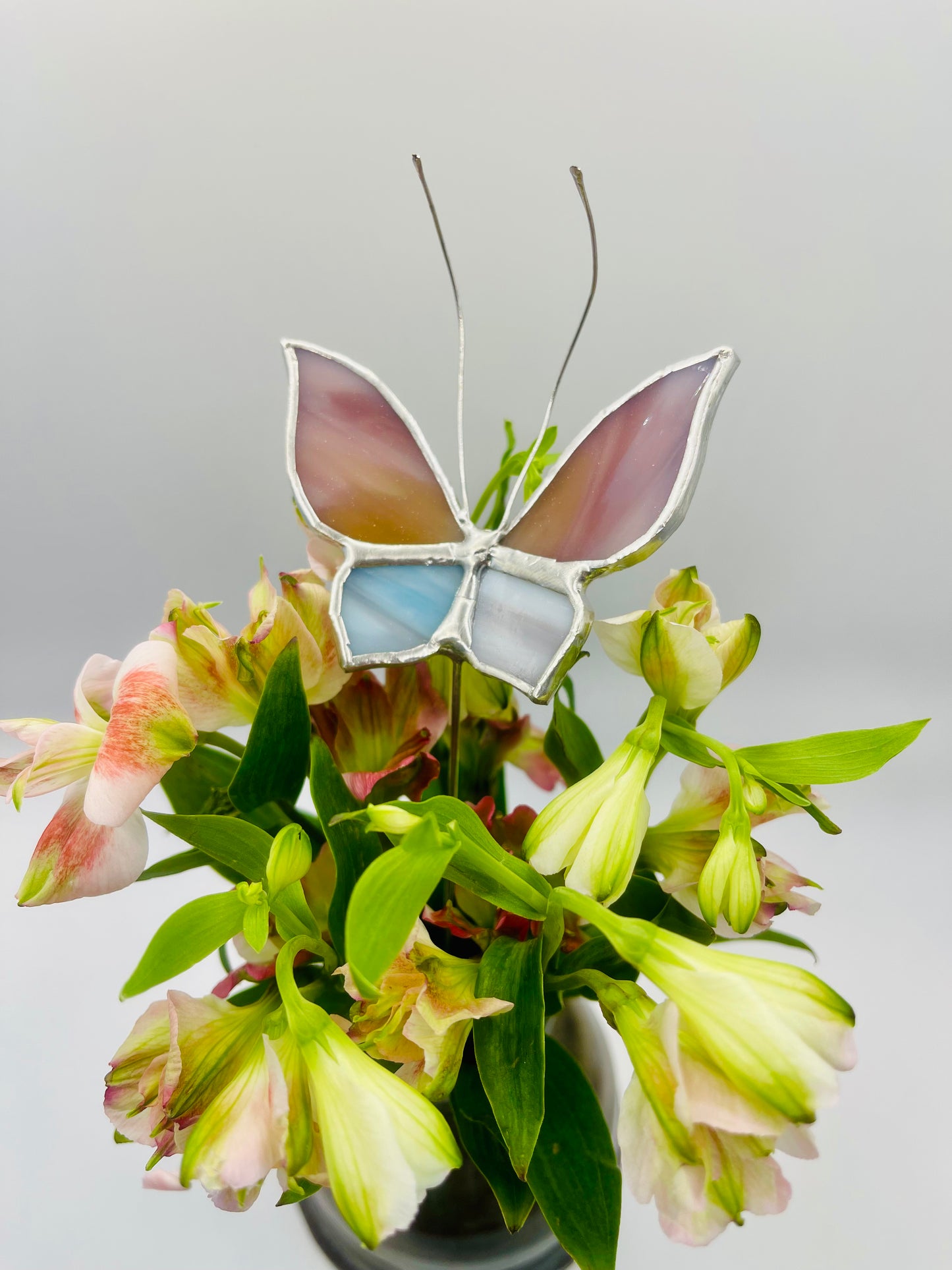 Stained Glass Plant Buddy- Butterfly