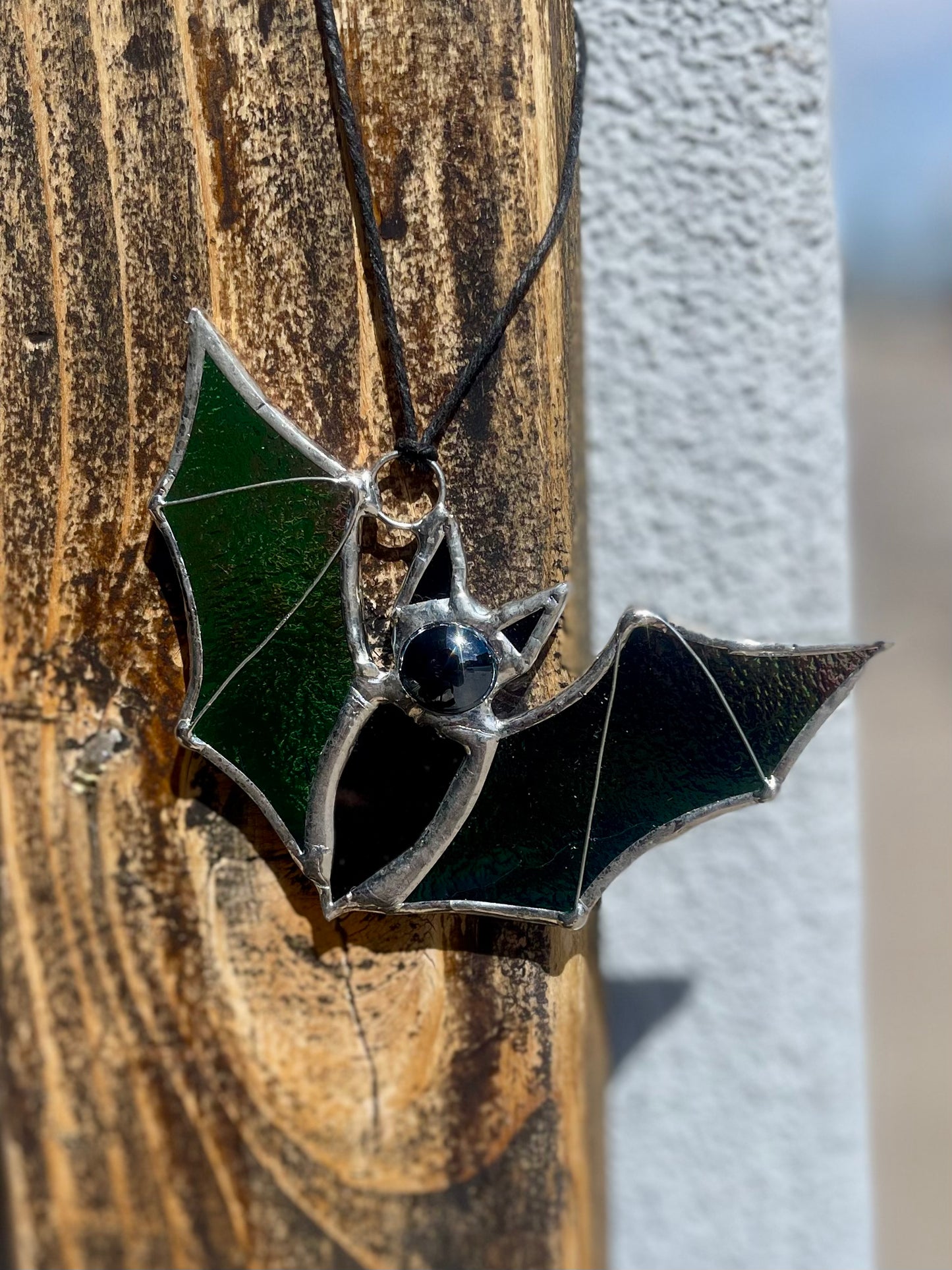 Stained Glass Suncatcher- Quirky Bat