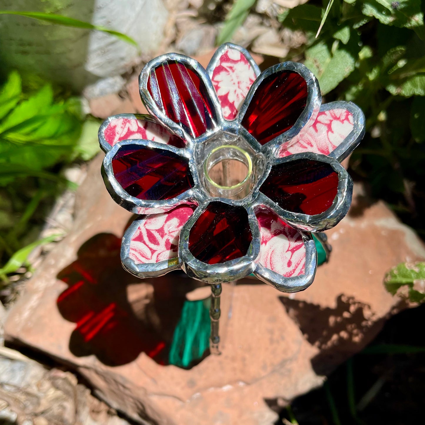 Stained Glass Propagation Vase
