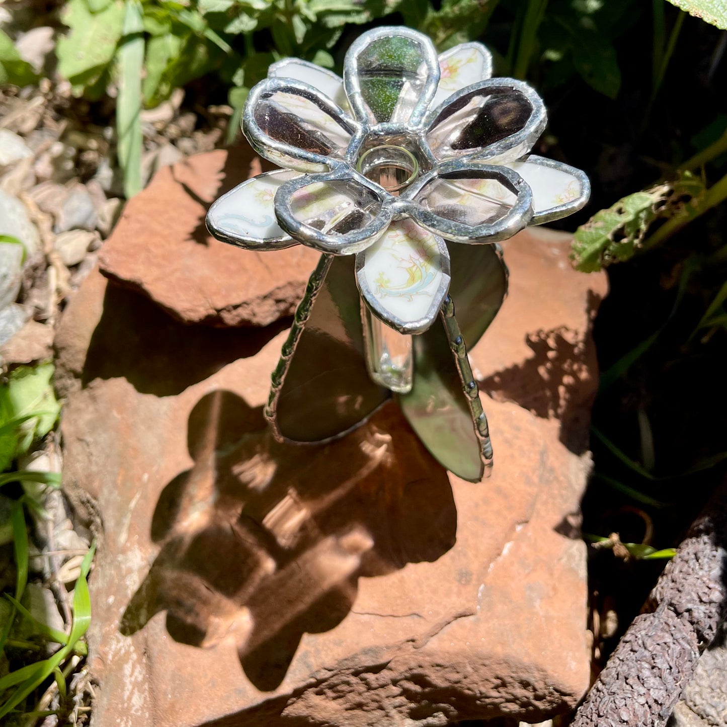 Stained Glass Propagation Vase