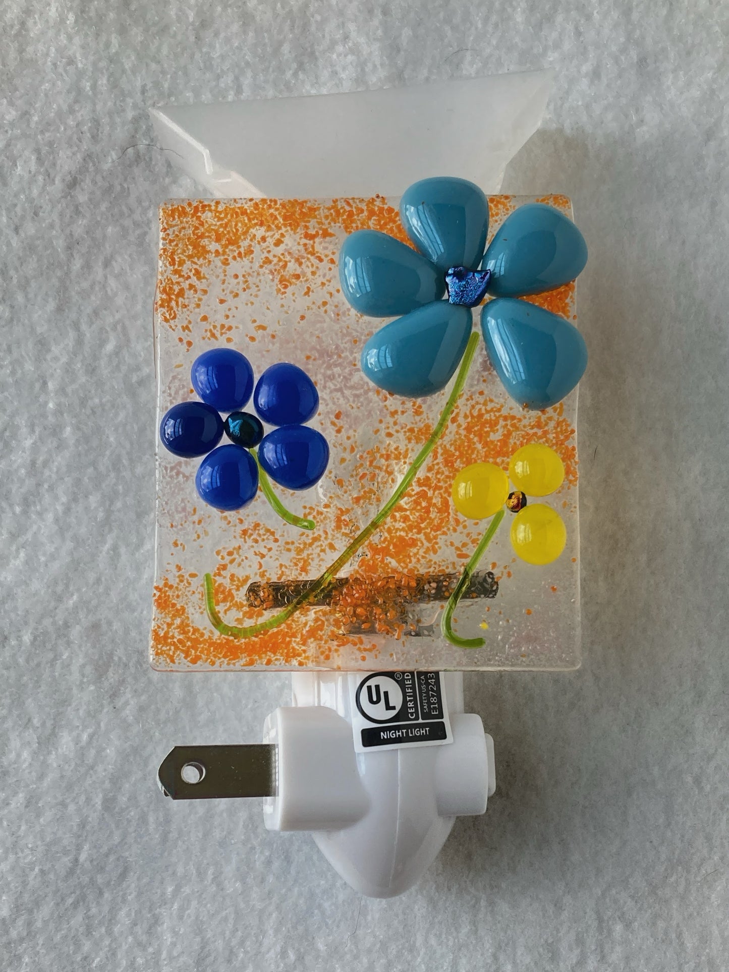 Nightlight - "Colorful Flowers"