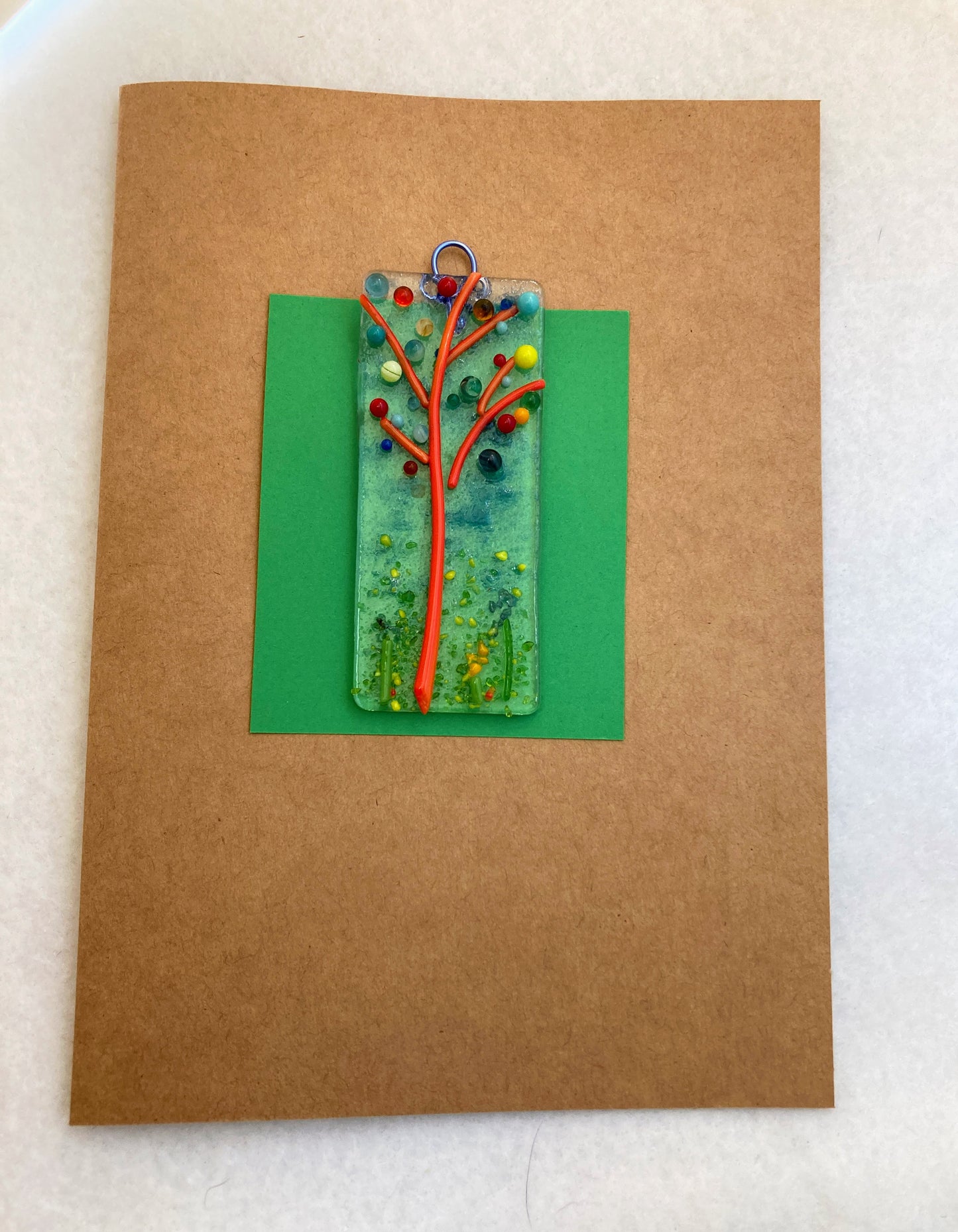 Ornament Greeting Card- "Summer Whimsy" Tree