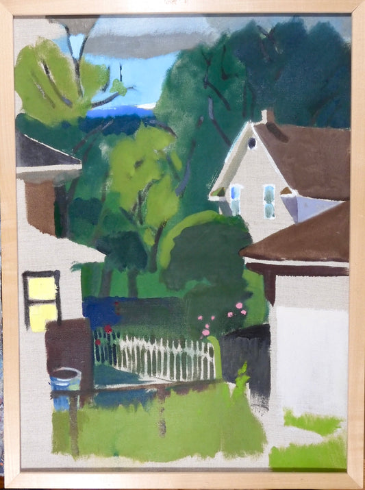 Framed Original Oil Painting- "August"