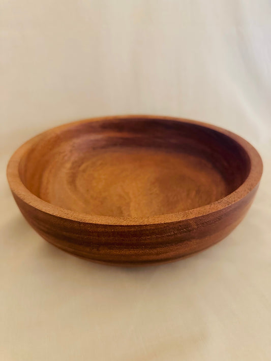 Wood Turned Bowl - Sapele Bowl 9.5"