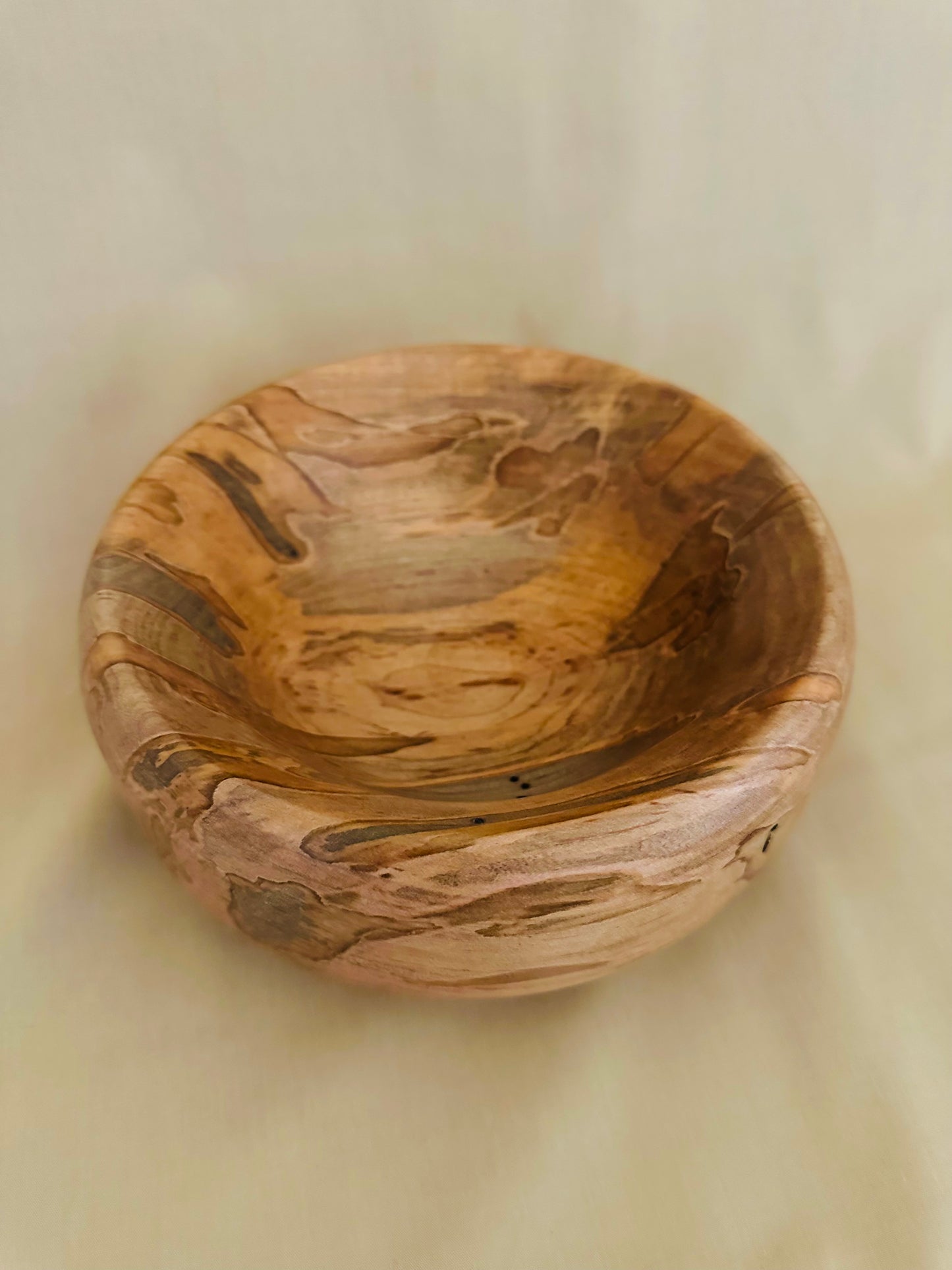 Wood Turned Bowl - Ambrosia Maple
