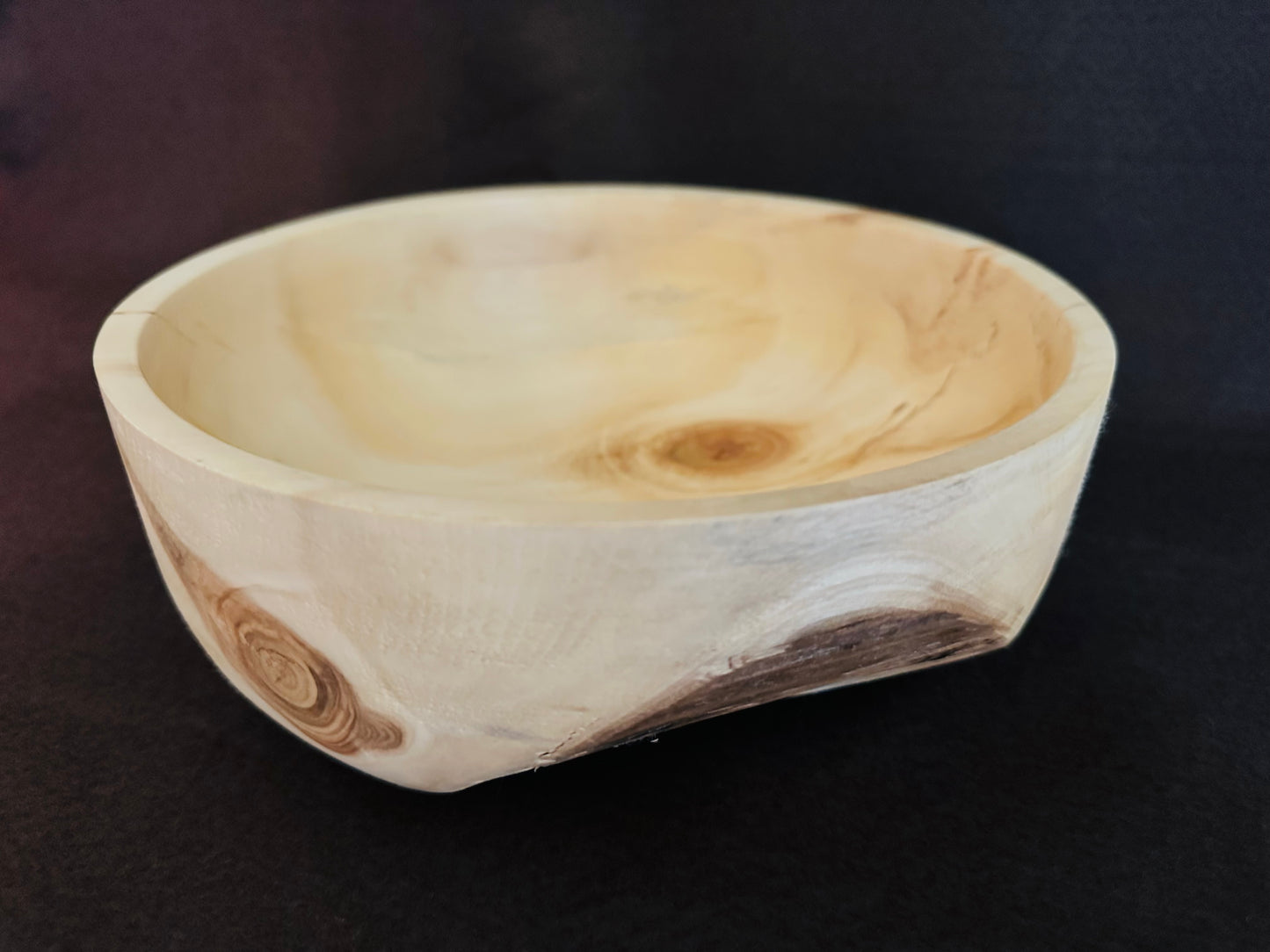 Wood Turned Bowl - Mullen Fire Aspen