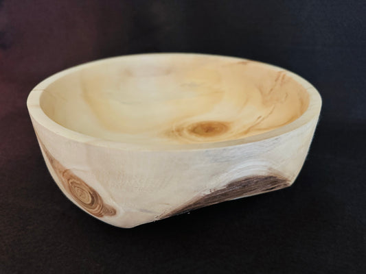 Wood Turned Bowl - Mullen Fire Aspen