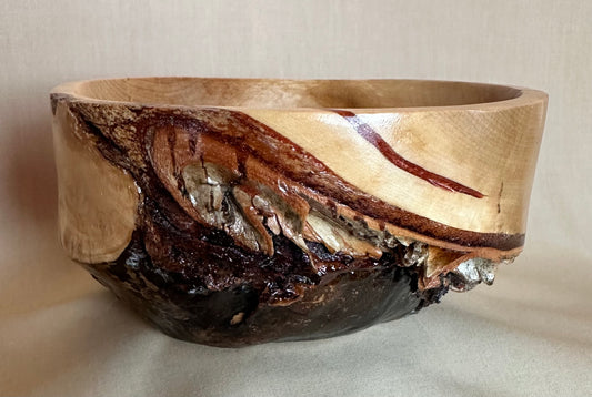 Wood Turned Bowl - Alaskan Birch Burl