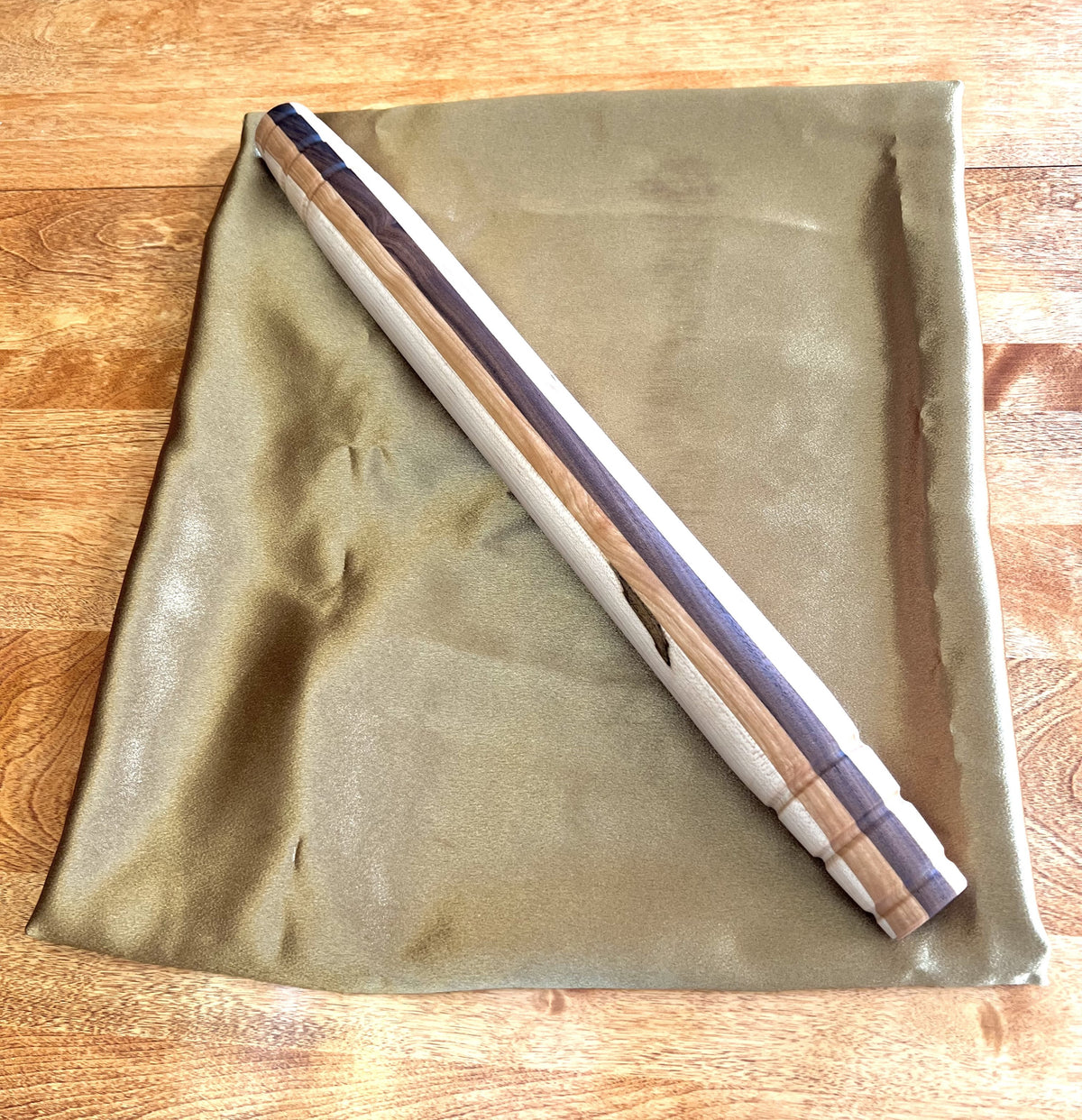 Rolling Pin- Wood Turned French Tapered Ends