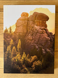 " Vedauwoo Morning Glow " Verticle Print