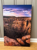 " Adobe Town Sunset "  Lustre  Print