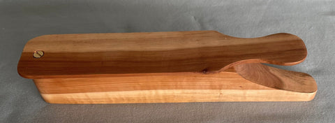 crabapple wood rounded lid grip box turkey call
