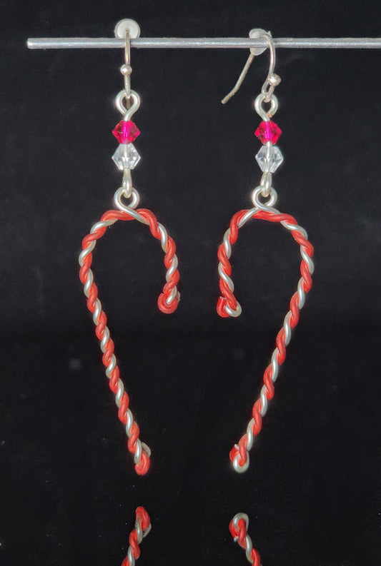 Candy Cane Earrings