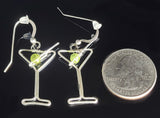 Martini Glass Earrings