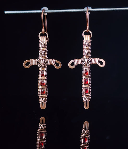 Sword Earrings