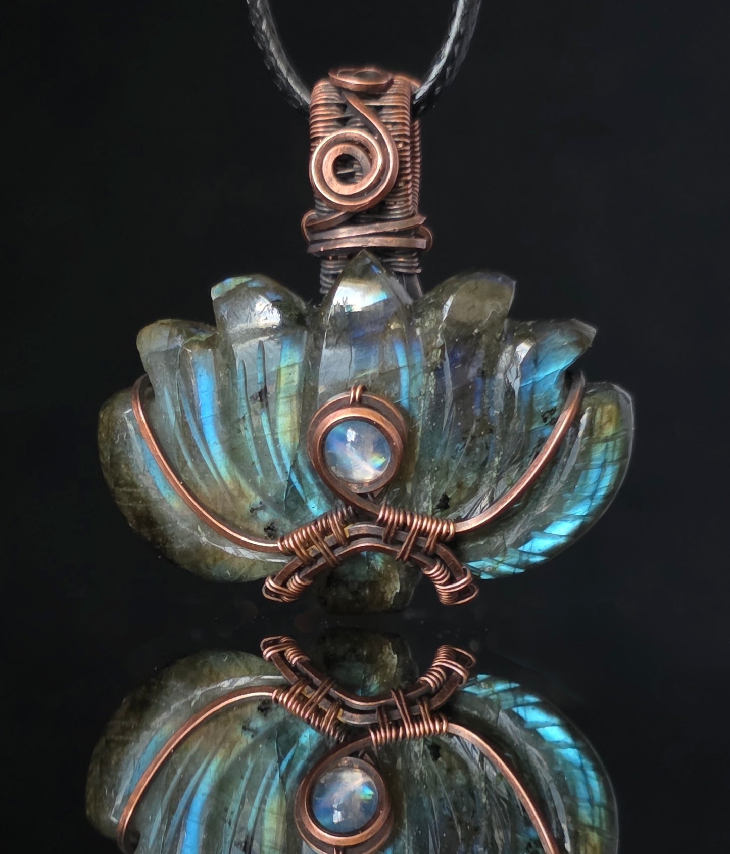 Necklace - Lotus Flower Pendant