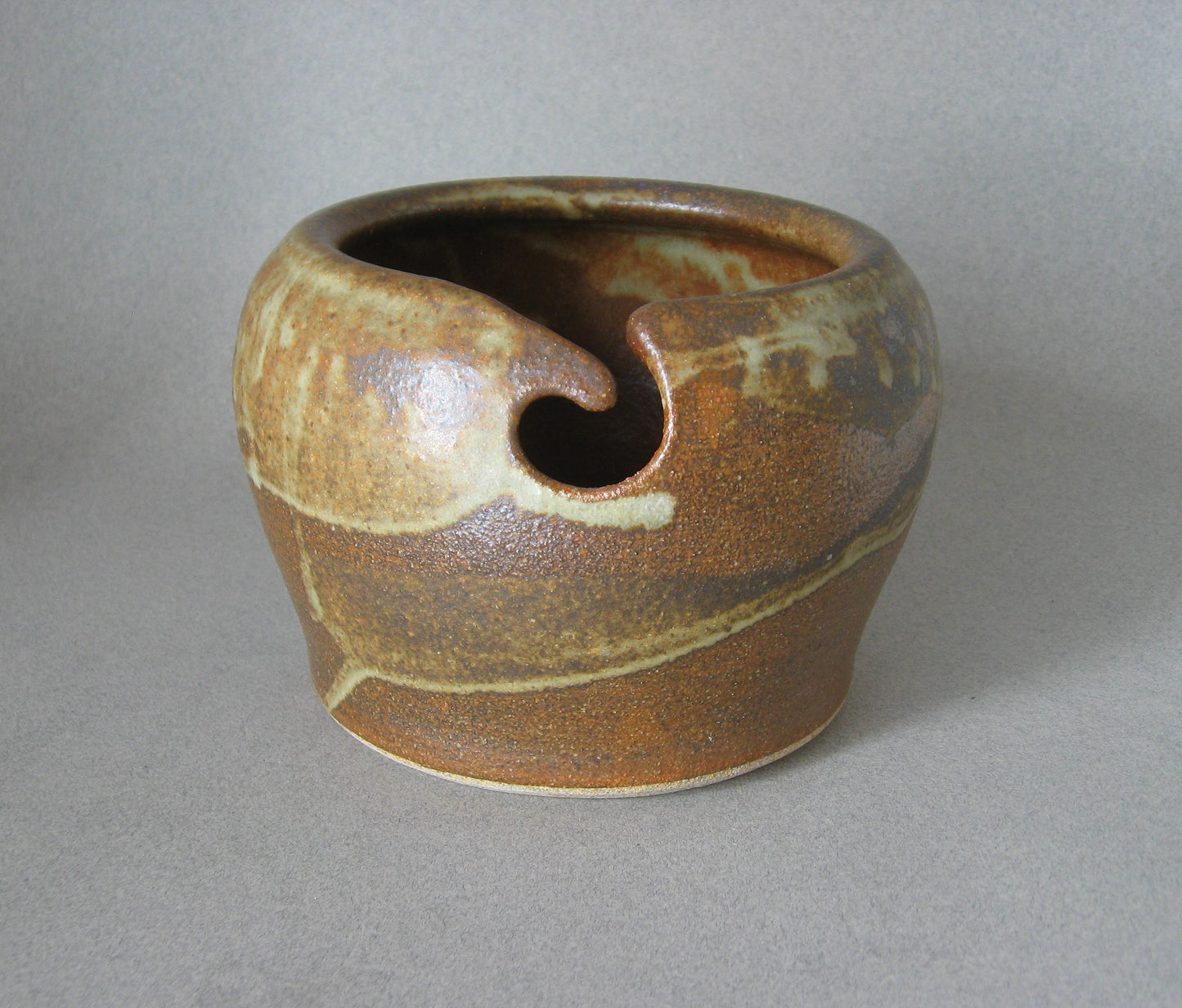 Yarn Bowl in Brown