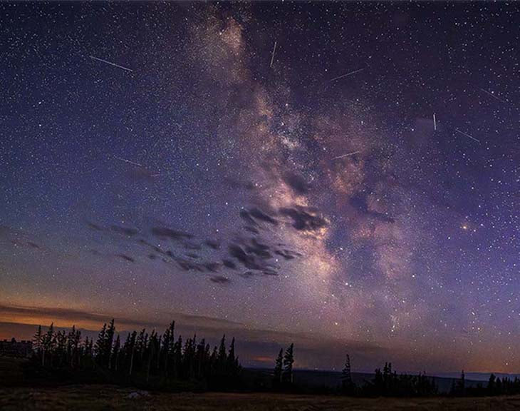 Photograph - " Night of a Thousand Sparks " in Libby Flats