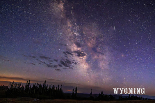 Post Card - " Night of a Thousand Sparks " in Libby Flats