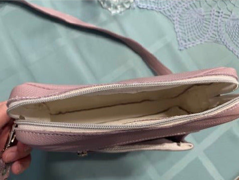 Madison Crossbody Bag in Light Mauve