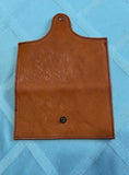 Plain Leather Clutch Wallet