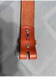 Leather 36 Inch Bucking Horse and Rider Belt