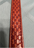 Leather 36 Inch Bucking Horse and Rider Belt