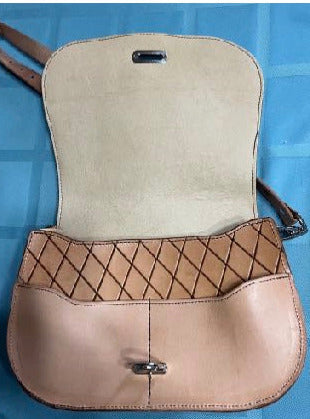 LeMonde Hand Tooled Leather Handbag