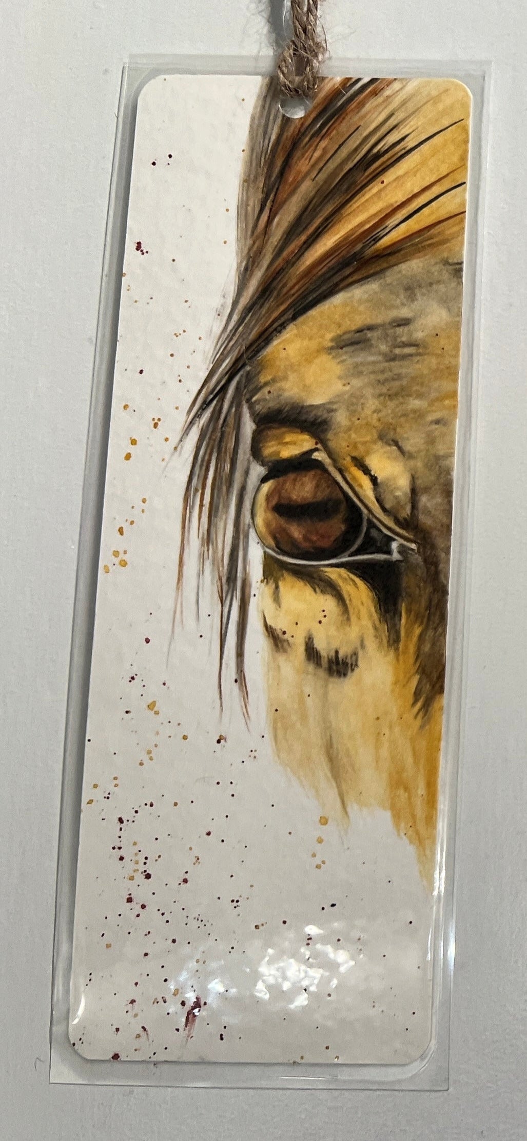 " Animal Theme " Original Watercolor Bookmark