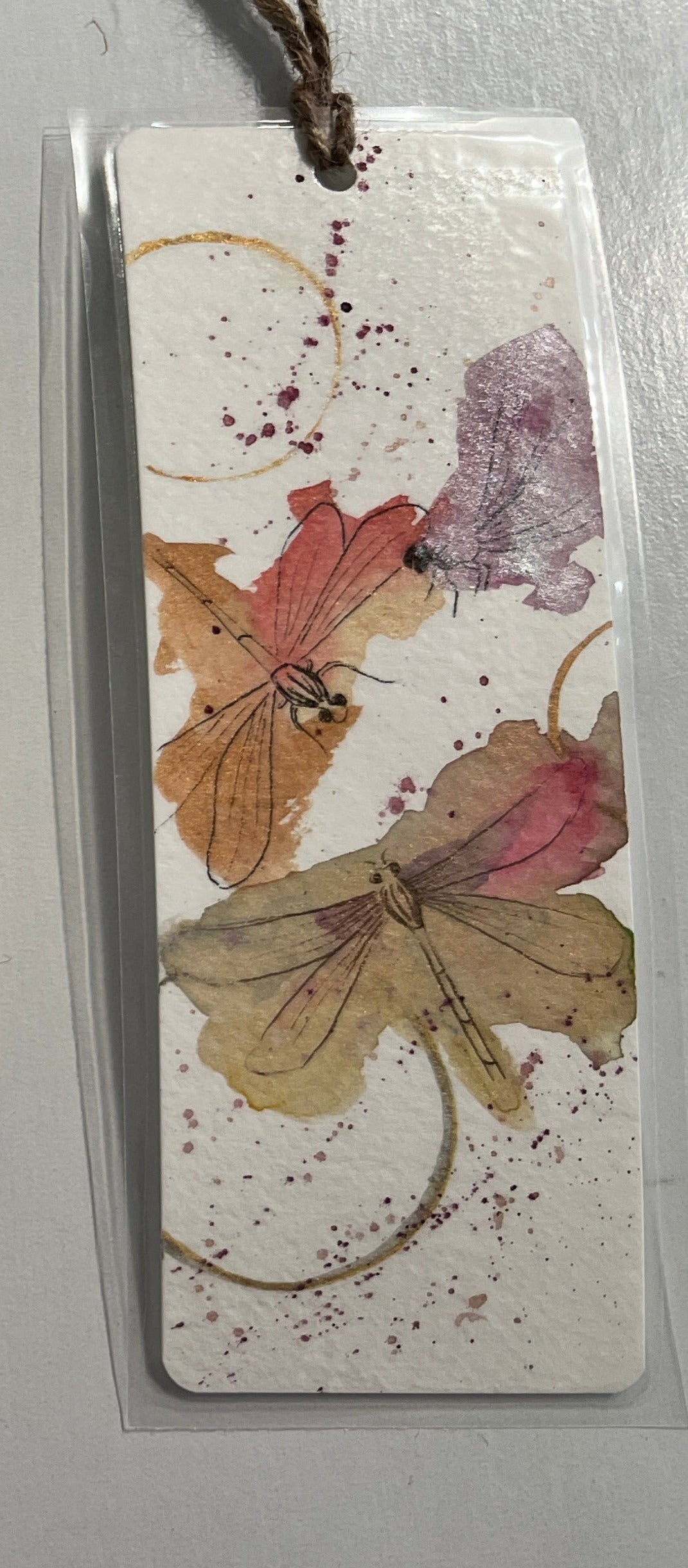 " Animal Theme " Original Watercolor Bookmark