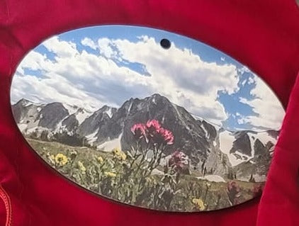 Ornament- "Snowy Range Splendor"- Mountains