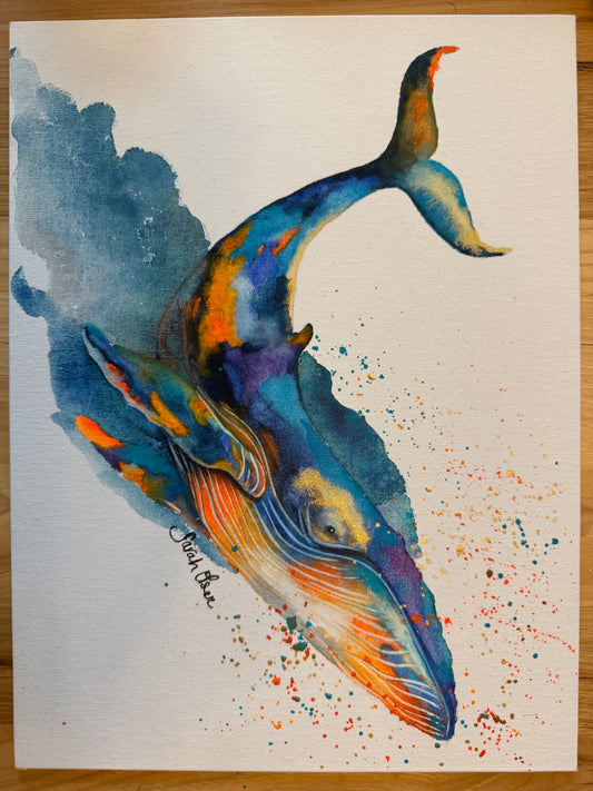 Watercolor Print- A Splash of Color