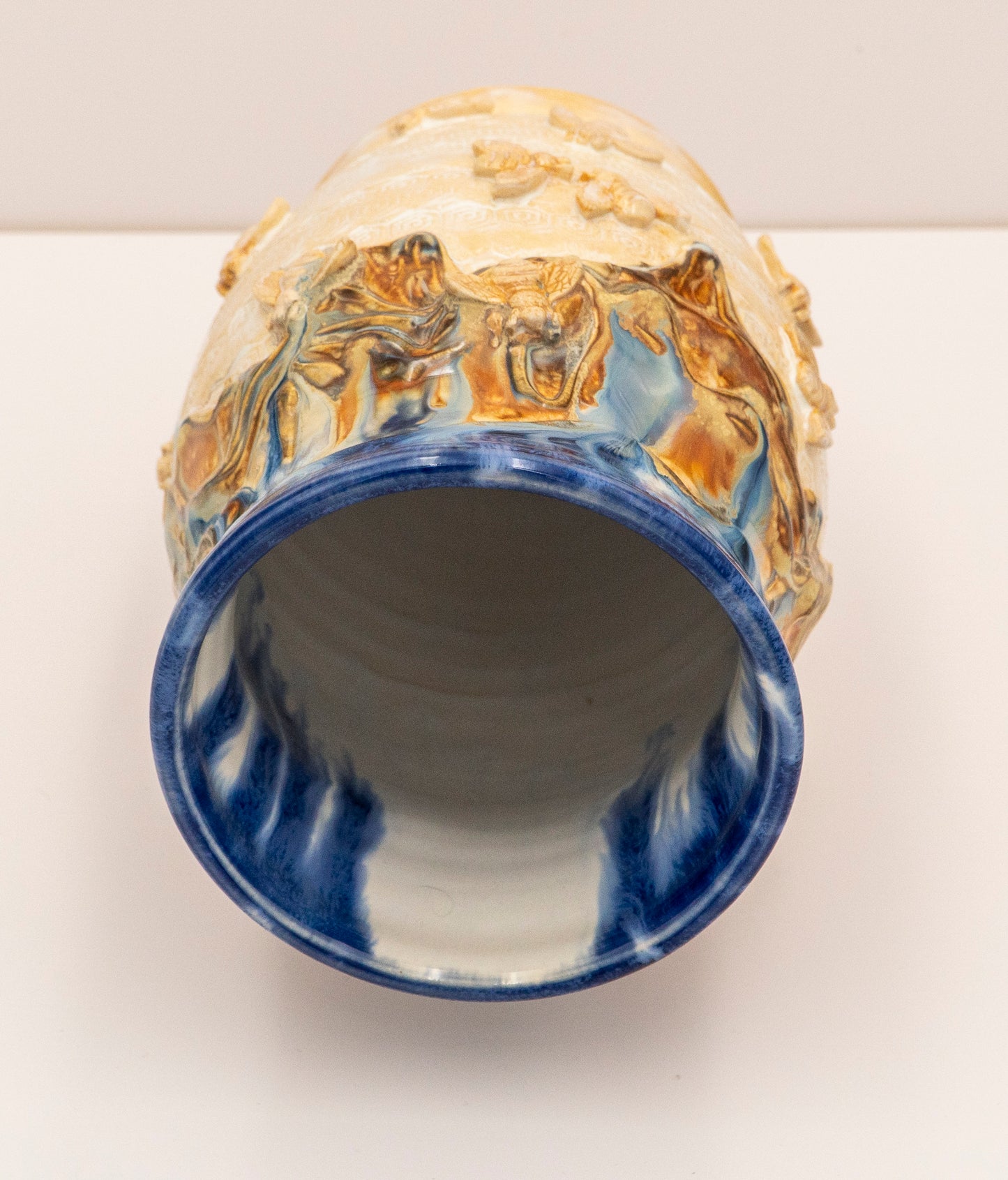 " Honey Bee " Stoneware Vase