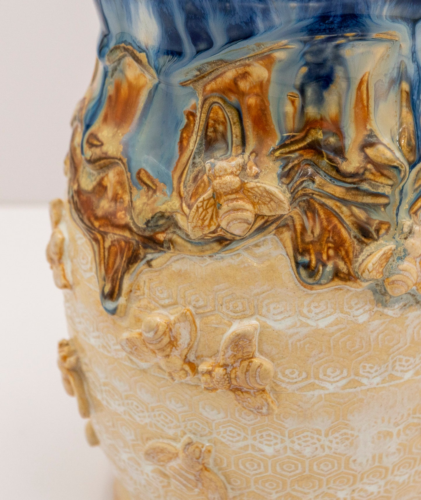 " Honey Bee " Stoneware Vase