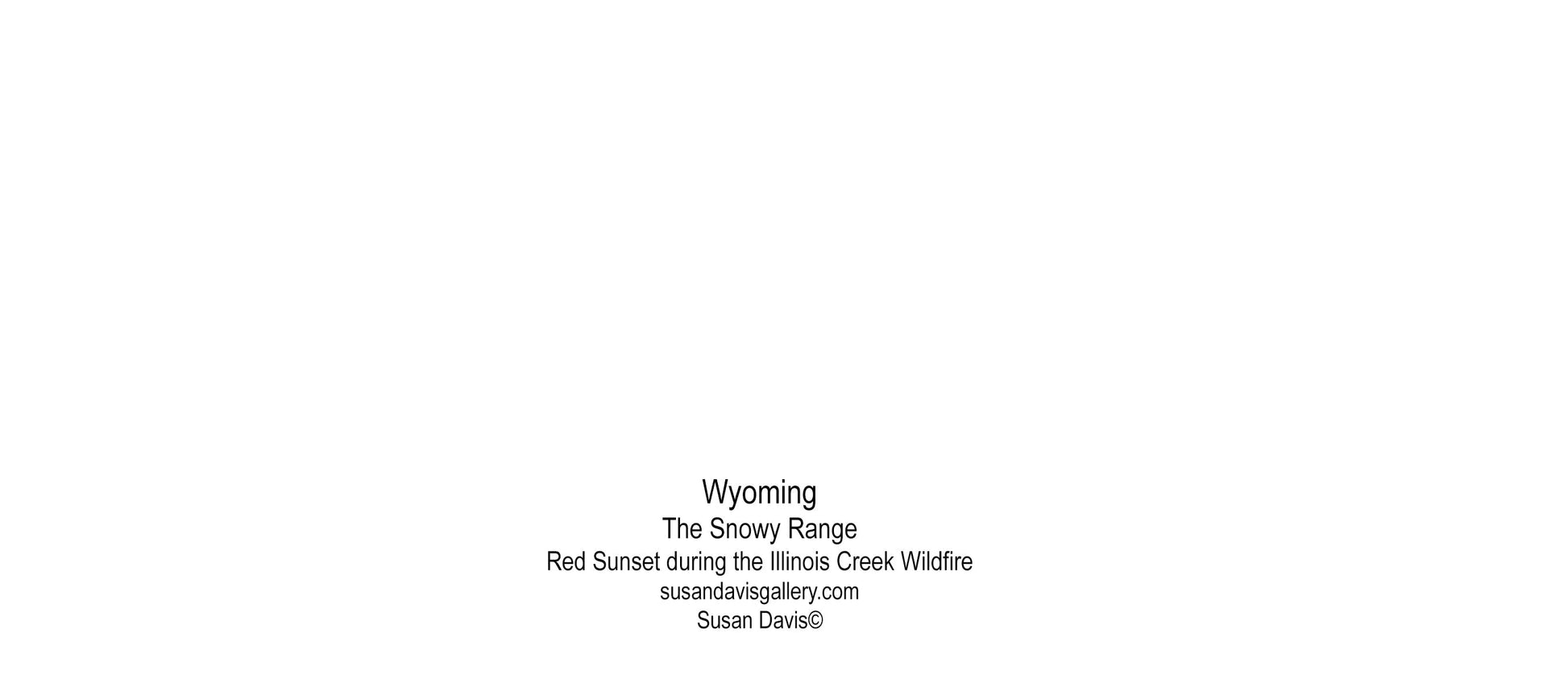 back of the Red sunset card