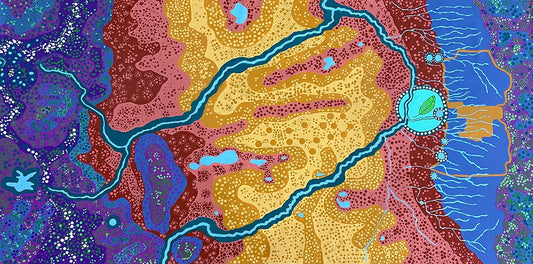 " Thunder Rainbow" Elementary School Mural