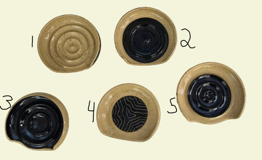 Pottery Spoon Rest