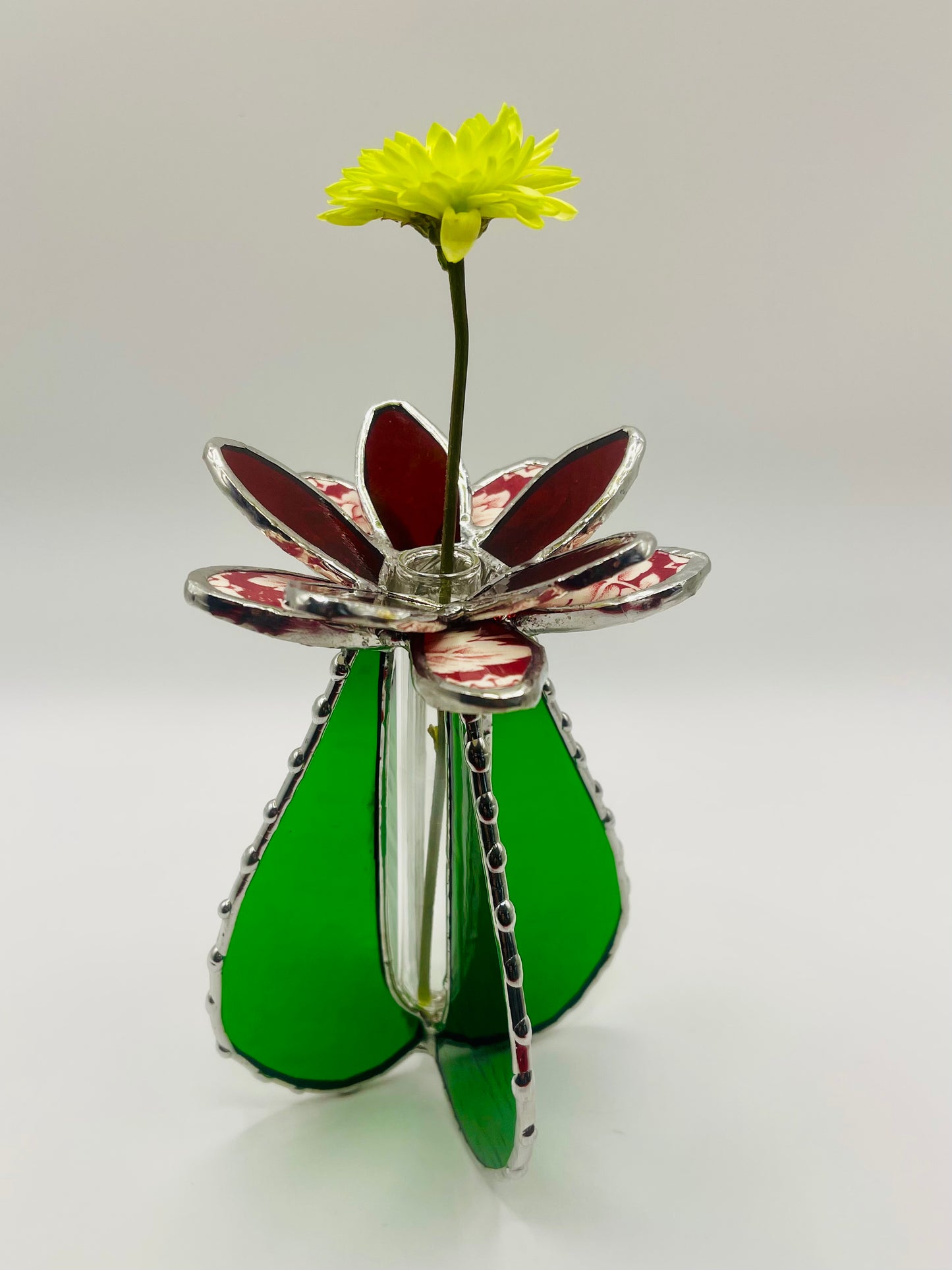 Stained Glass Propagation Vase