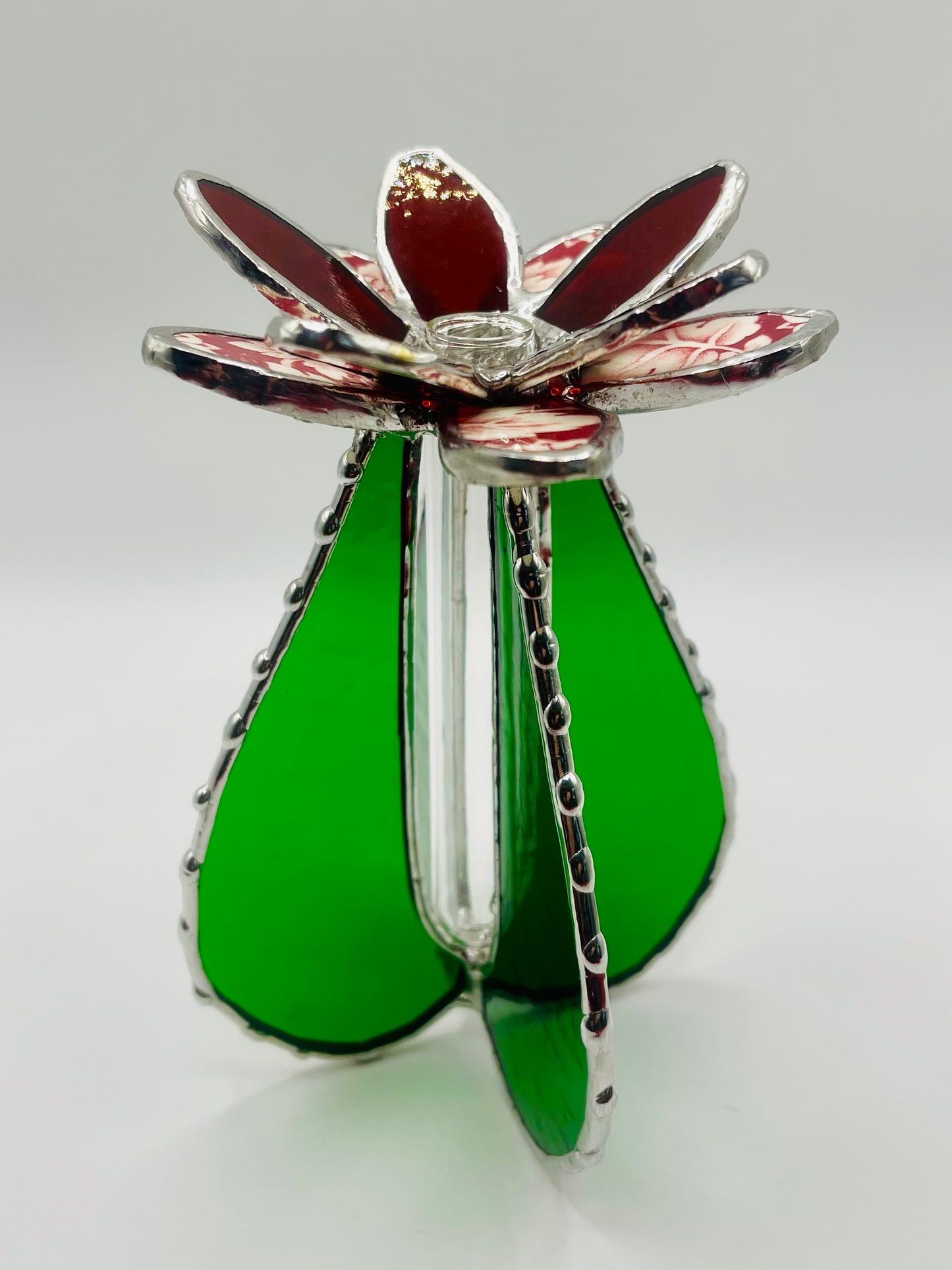 Stained Glass Propagation Vase