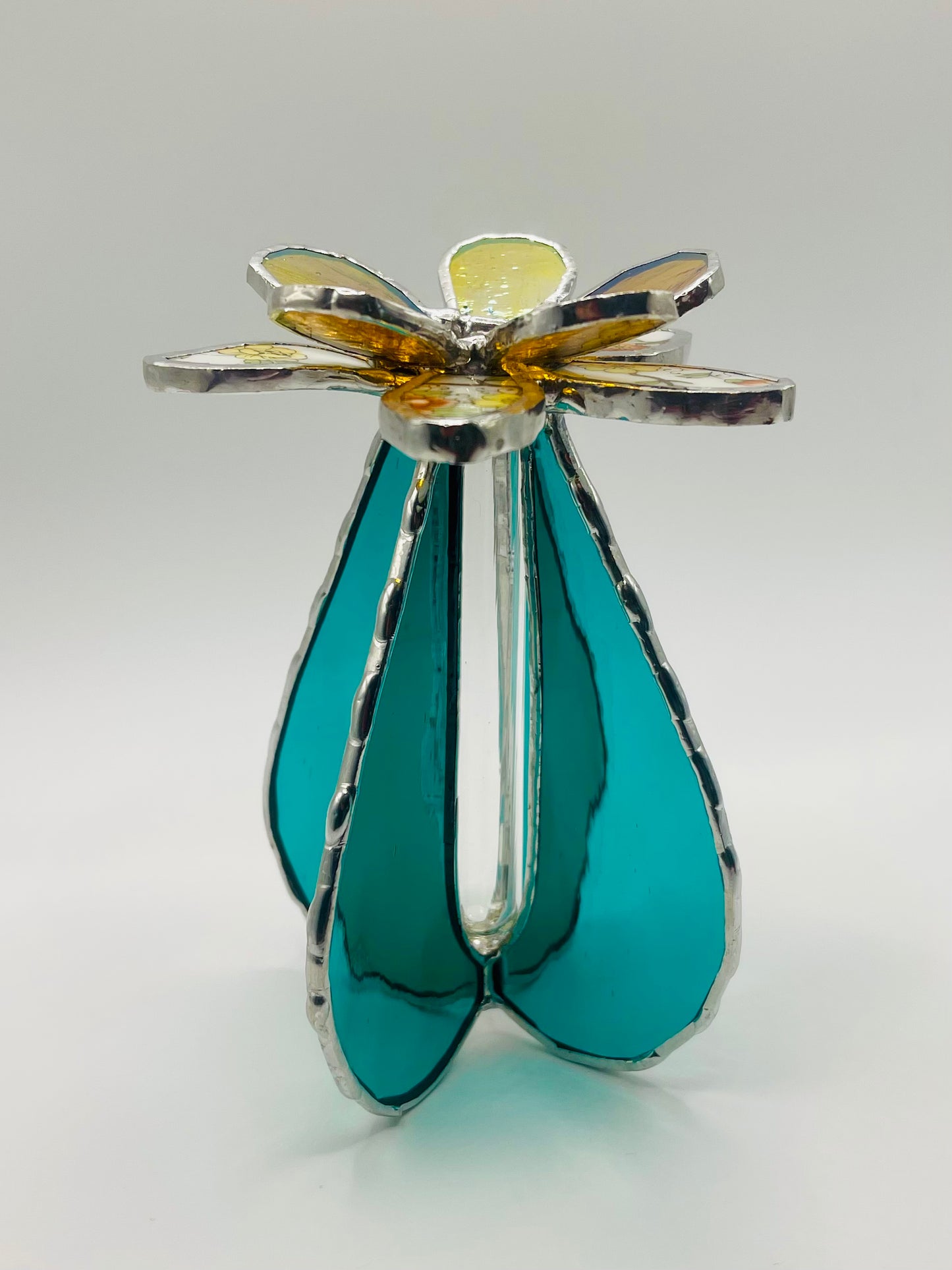 Stained Glass Propagation Vase