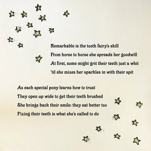 " A Tale Of The Horse Tooth Fairy " Children's Book