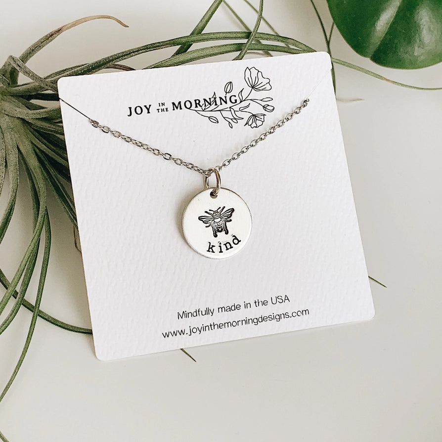Necklace -Bee Kind