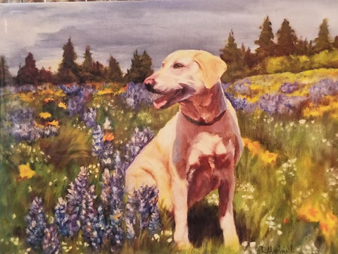 " Good Day for Good Dog May " Greeting Card