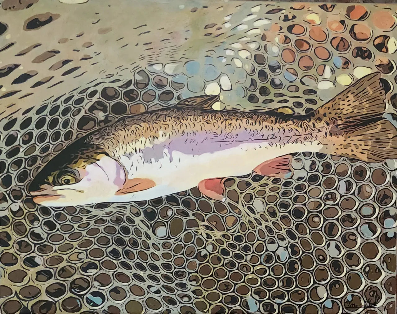 Art Print -Trout