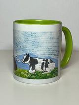 " Greetings"  Coffee Mug Cow and Moose