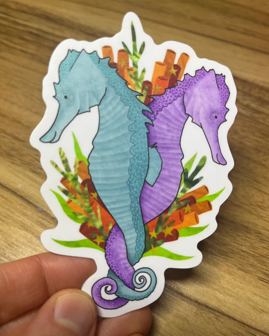 Sticker- Seahorse