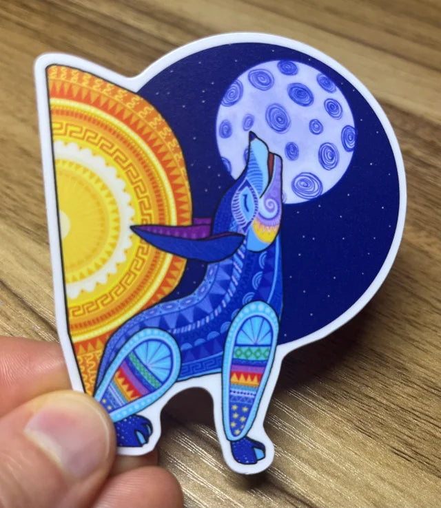 Sticker- Oaxacan Wolf