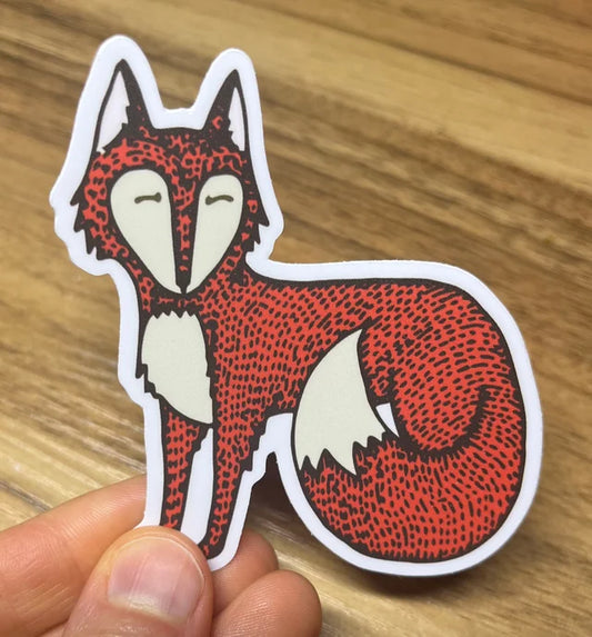 Sticker- Red Fox