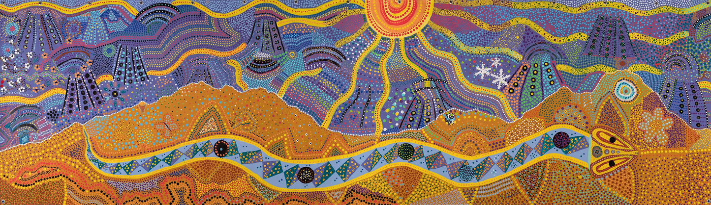 " Snowy Range Rainbow " Community Mural