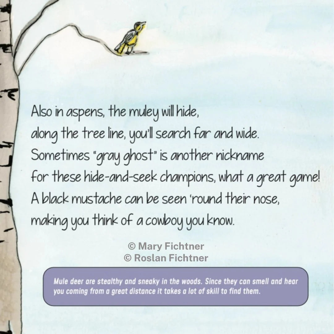 Children's Book- " The Magnificent Mule Deer "